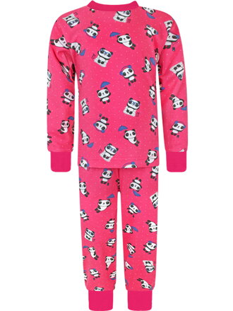 Rastúce dievčenské pyžamo s dlhým rukávom – Pandy 