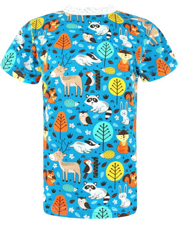 Detské tričko s krátkym rukávom Zvieratká