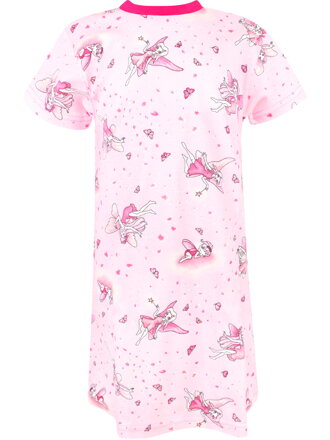 Dievčenská nočná košeľa s krátkym rukávom Víly