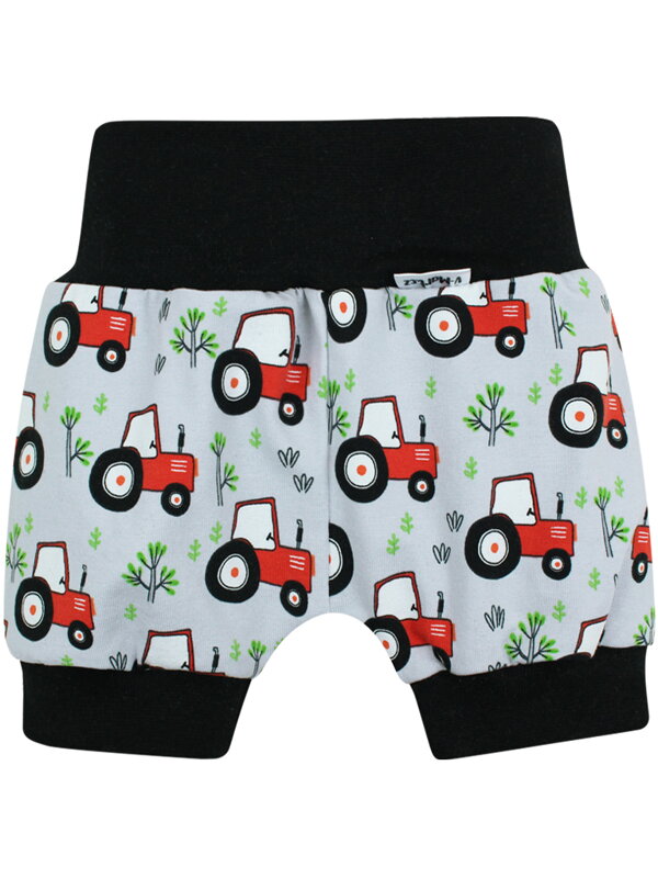 Šortky pre bábätká s traktormi