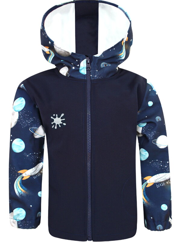 Chlapčenská softshellová bunda Vesmír