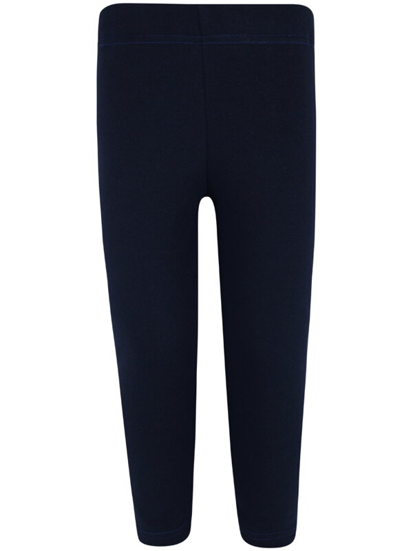 Detské zateplené legíny, tmavomodré