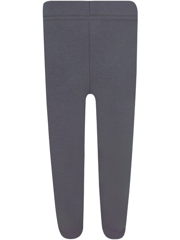 Detské zateplené legíny, tmavosivé