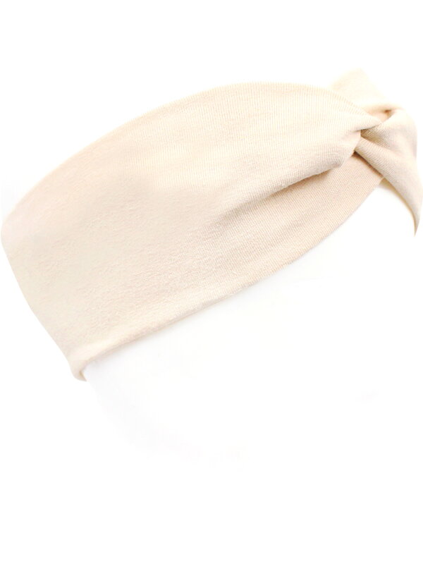 Dievčenská béžová čelenka