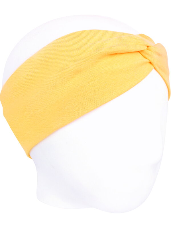 Dievčenská žltá čelenka