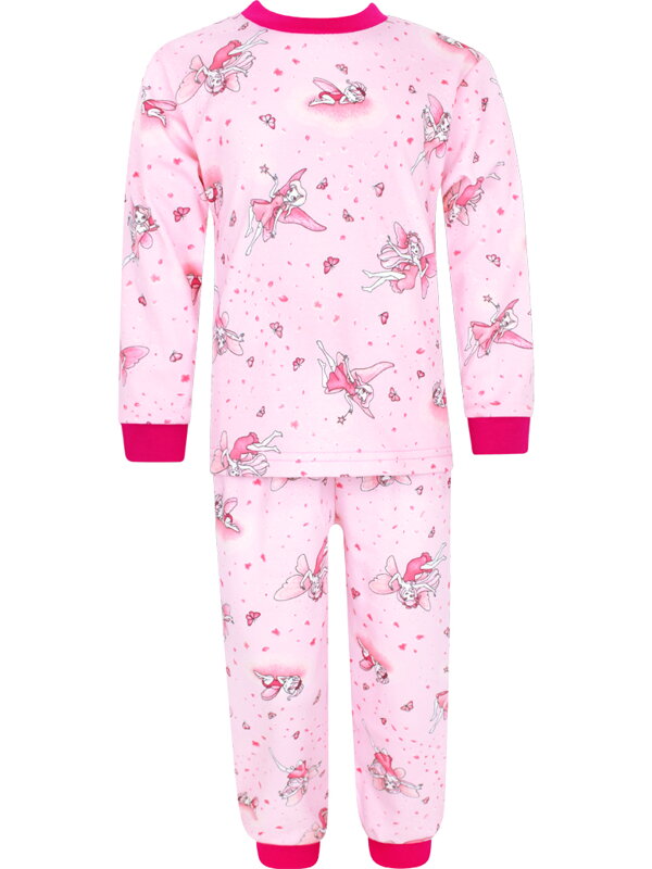 Dievčenské pyžamo s dlhým rukávom - Víly